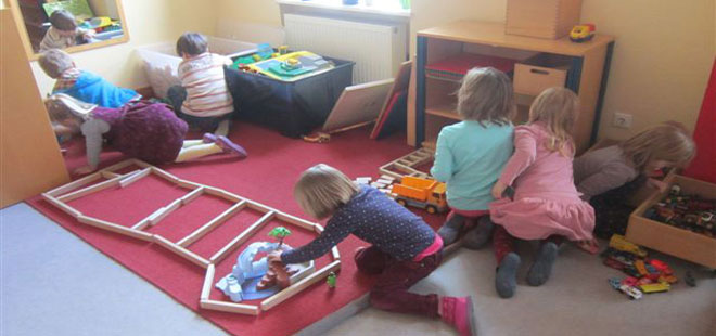 Das Bild zeigt die Kindertagesstätte Kinderburg "Am Rübenberg" in Friedberg (Hessen), copyright Stadt Friedberg (Hessen)