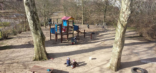 Das Bild zeigt die Kindertagesstätte Kinderburg "Am Rübenberg" in Friedberg (Hessen), copyright Stadt Friedberg (Hessen)