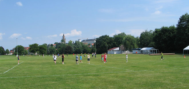 Das Bild zeigt das Naherholungsgebiet Seewiese, copyright Stadt Friedberg (Hessen)