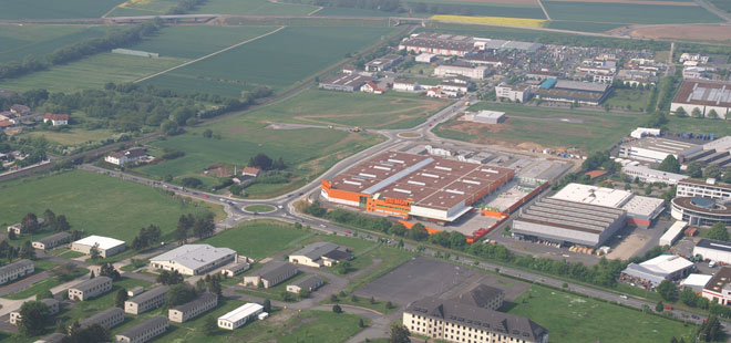 Das Bild zeigt das Gewerbegebiet West, copyright Ernst Stadler