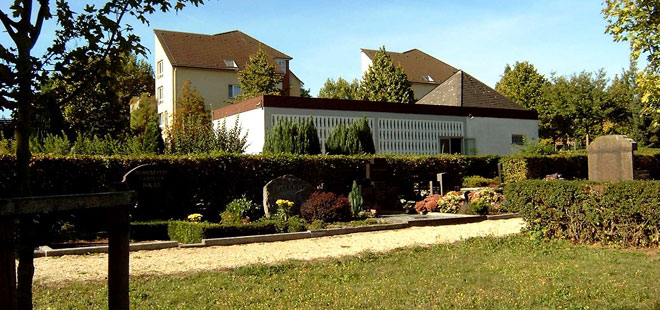 Das Bild zeigt den Friedhof in Fauerbach, copy Stadt Friedberg (Hessen)