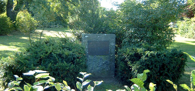 Das Bild zeigt den jüdischen Friedhof Ockstädter Straße, copy Stadt Friedberg (Hessen)